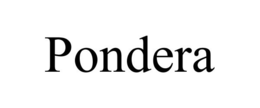 PONDERA trademark