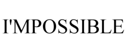 I'MPOSSIBLE trademark