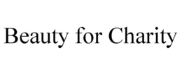 BEAUTY FOR CHARITY trademark
