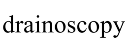 DRAINOSCOPY trademark