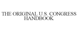 THE ORIGINAL U.S. CONGRESS HANDBOOK trademark