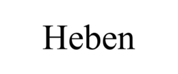 HEBEN trademark