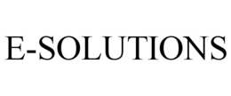 E-SOLUTIONS trademark