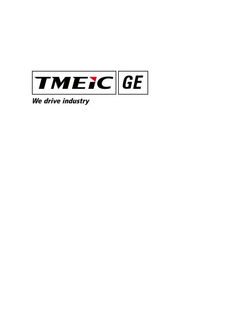 TMEIC GE WE DRIVE INDUSTRY trademark