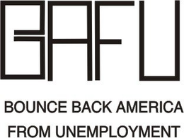 BAFU BOUNCE BACK AMERICA FROM UNEMPLOYMENT trademark