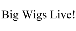 BIG WIGS LIVE! trademark