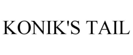 KONIK'S TAIL trademark