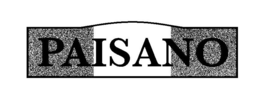 PAISANO trademark