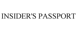 INSIDER'S PASSPORT trademark