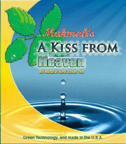 MAHMAH'S A KISS FROM HEAVEN ALL NATURALICED JUICE TEA GREEN TECHNOLOGY, AND MADE IN THE U.S.A. trademark