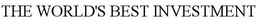 THE WORLD'S BEST INVESTMENT trademark