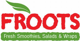 FROOTS FRESH SMOOTHIES, SALADS & WRAPS trademark