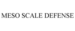 MESO SCALE DEFENSE trademark