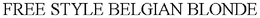 FREE STYLE BELGIAN BLONDE trademark