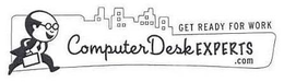 COMPUTERDESKEXPERTS.COM GET READY FOR WORK trademark