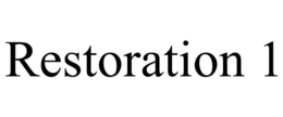 RESTORATION 1 trademark