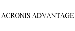 ACRONIS ADVANTAGE trademark