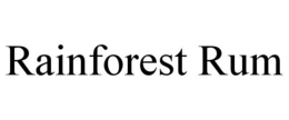 RAINFOREST RUM trademark