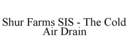 SHUR FARMS SIS - THE COLD AIR DRAIN trademark