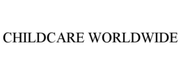 CHILDCARE WORLDWIDE trademark