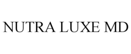 NUTRA LUXE MD trademark