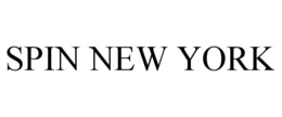 SPIN NEW YORK trademark
