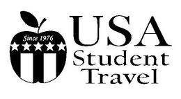 USA STUDENT TRAVEL SINCE 1976 trademark