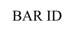 BAR ID trademark