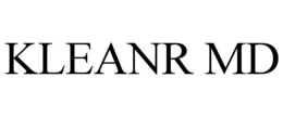 KLEANR MD trademark