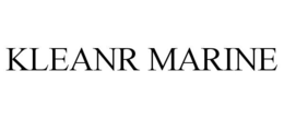 KLEANR MARINE trademark