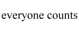EVERYONE COUNTS trademark