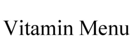 VITAMIN MENU trademark