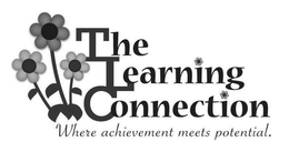 THE LEARNING CONNECTION WHERE ACHIEVEMENT MEETS POTENTIAL trademark