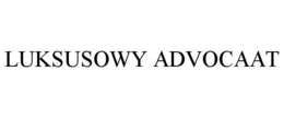 LUKSUSOWY ADVOCAAT trademark