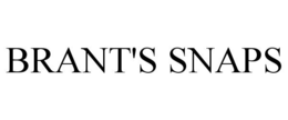 BRANT'S SNAPS trademark