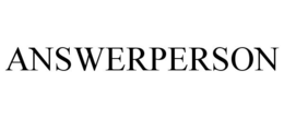 ANSWERPERSON trademark