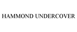 HAMMOND UNDERCOVER trademark