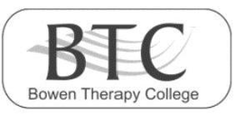 BTC BOWEN THERAPY COLLEGE trademark