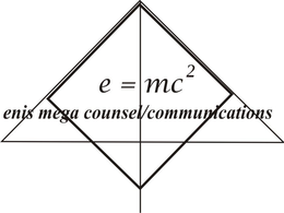 E = MC2 ENIS MEGA COUNSEL/COMMUNICATIONS trademark