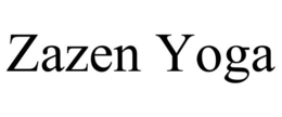 ZAZEN YOGA trademark