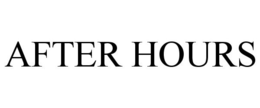 AFTER HOURS trademark