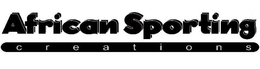 AFRICAN SPORTING CREATIONS trademark