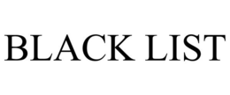 BLACK LIST trademark