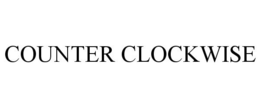 COUNTER CLOCKWISE trademark