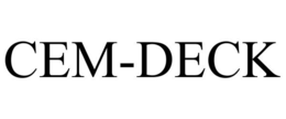 CEM-DECK trademark