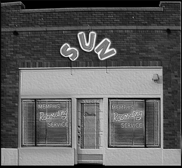 SUN STUDIO MEMPHIS RECORDING SERVICE trademark