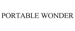 PORTABLE WONDER trademark