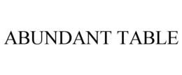 ABUNDANT TABLE trademark
