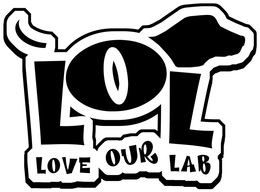 LOL LOVE OUR LAB trademark