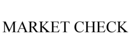 MARKET CHECK trademark